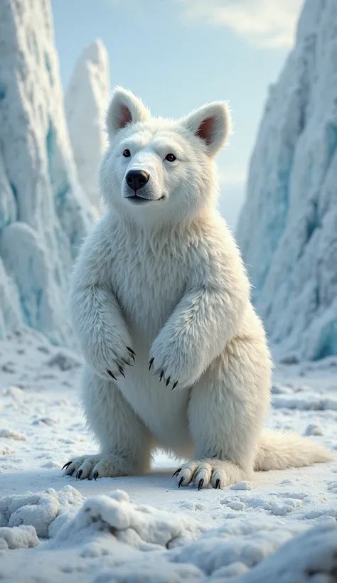 kangaroo hybrid with polar bear