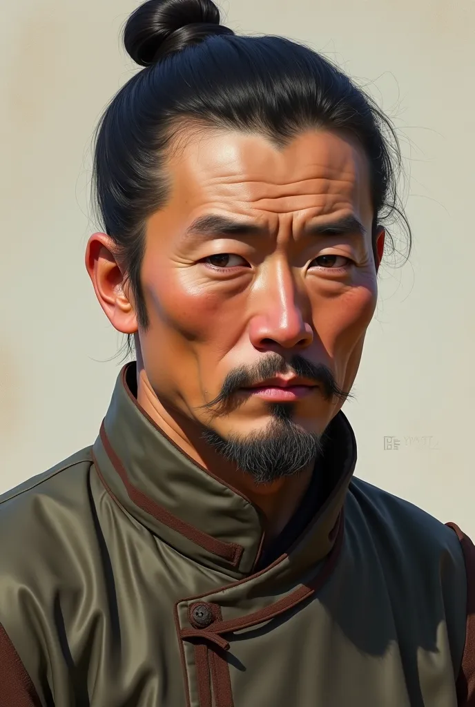 Mongolian Chinese Man