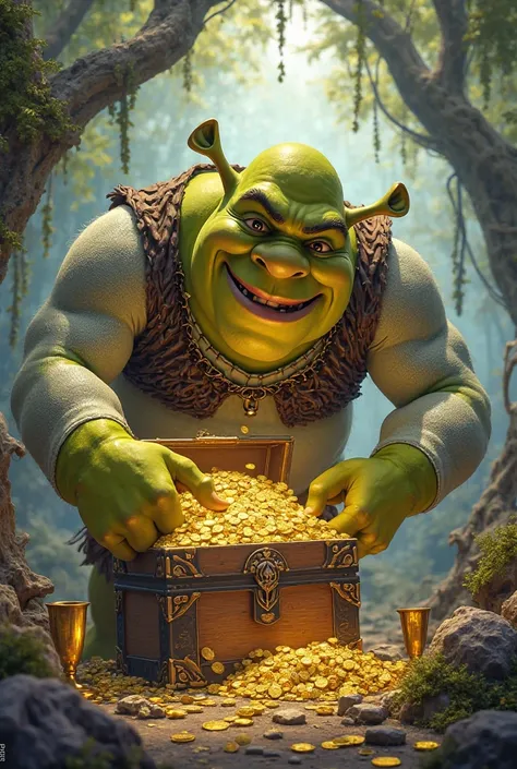 Shrek and Treasure