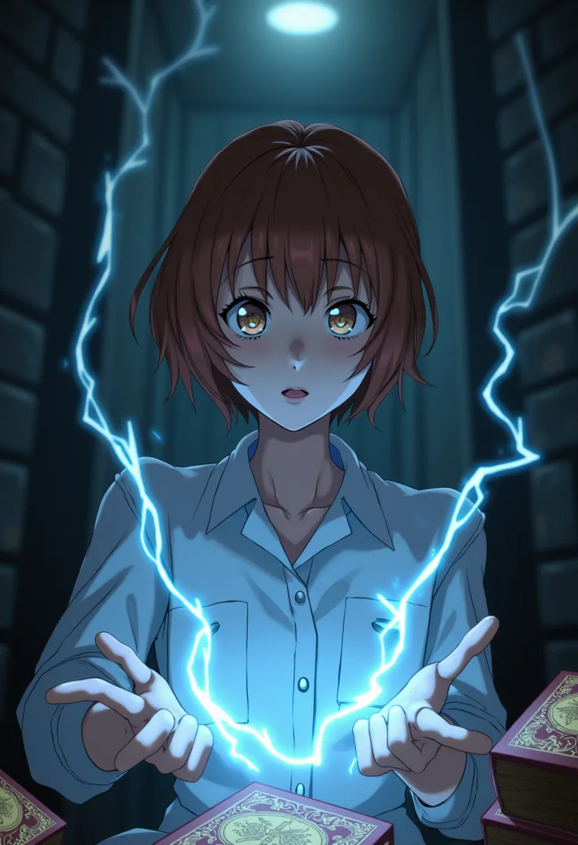 Misaka Mikoto、 energy drain 、and a Certain Magical List of Forbidden Books、A Detained Girl in a Certain City