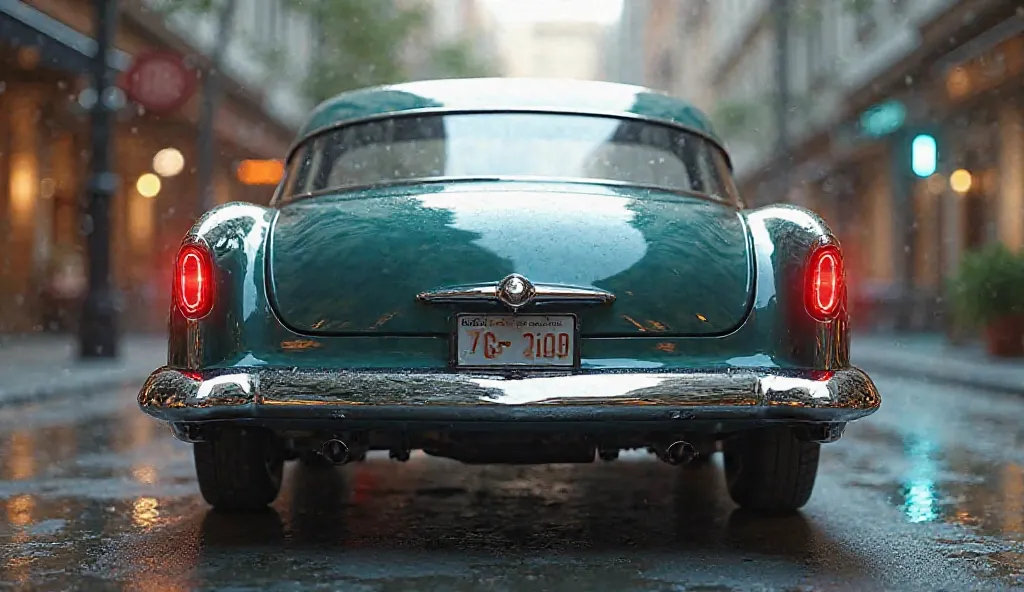 A photo of back view 2025 1953 FORD PREFECT