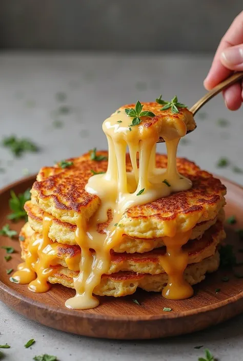 "Crispy, Cheesy, Perfectly Easy!"
Cheesy potato pancake 