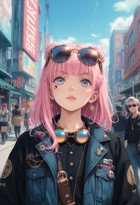 テーブルの上にWearing sunglasses猫がいます,  photos： Emma Andievska , Trending on Tumblr, Neo-Dada, looks so cool and stylish, COOL SUNGLASSES,  With sunglasses , FUNNY SUNGLASSES, wearing COOL SUNGLASSES, Cool Glasses, Put goggles around your neck, Cyberpunk Cat, Gre...