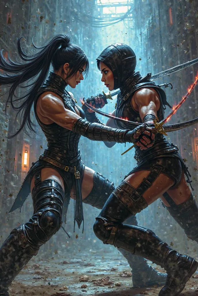 Mortal kombat kitana  vs black widow  fight 