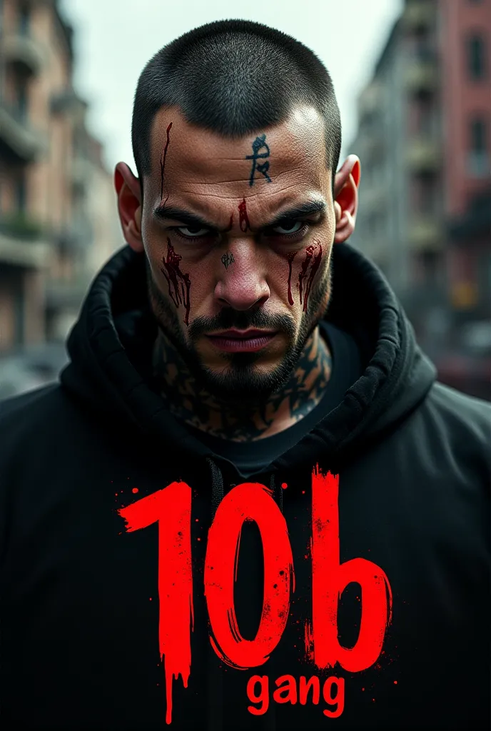 10b gang bloody profile font
