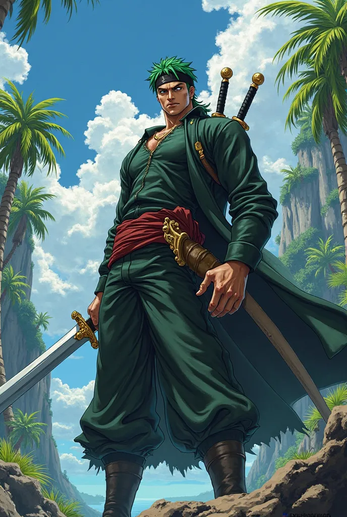 I tell you Zorro from the One Piece anime