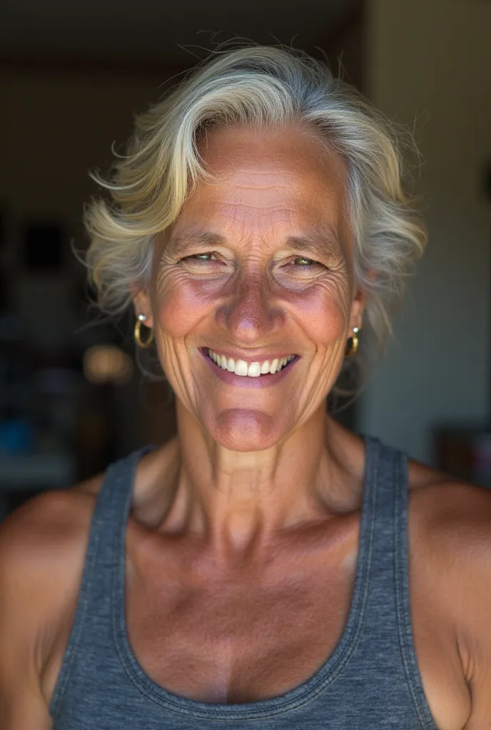 Clarice is a woman from Paraná, who has lived in Foz do Iguaçu for 25 years. She has been a widow for two years. She's 54 years old, is a seamstress and does healthy and quality Pilates, finding comfort in the activity after grief. She takes care of her gr...