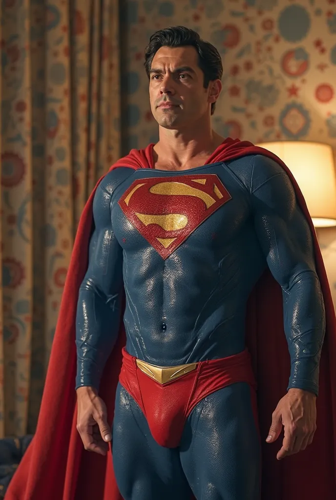 superman with people, active interaction, hotel, background detailed, dynamic movement, dynamic facial expressions, Randomize camera shot and angle,
[Superman : middle aged, bulky, muscular, nice physics, perfect anatomy, feel helpless, humiliated by peopl...