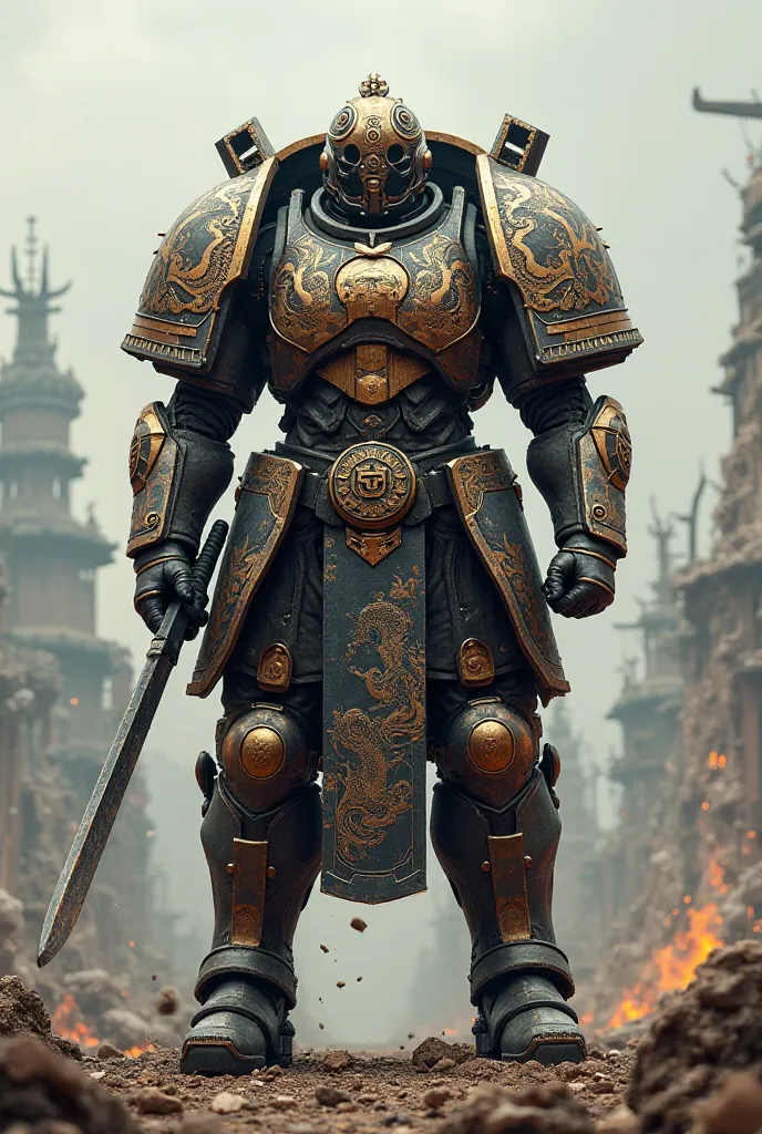 Japanese Warhammer 40k Armor Set
