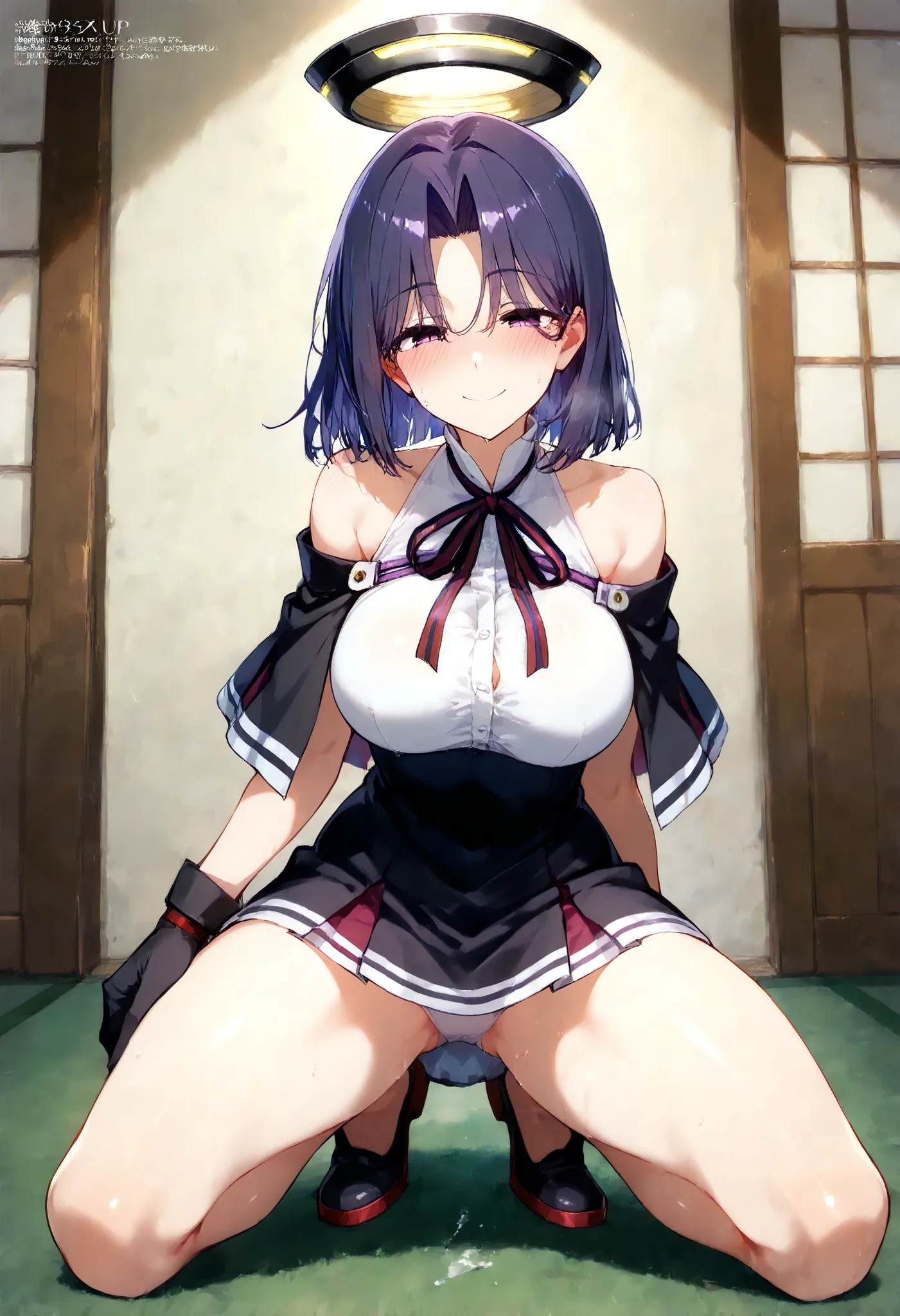 score_9, score_8_up, score_7_up, score_6_up, ,,panties, nsfw,
  break
Expressive H,  source_explicit,
BREAK
Tatsuta Kaiji, tatsutakaini (kantai collection), (()),sleevelessシャツ, neck bow, capelet, black gloves, black skirt,side, ,nsfw, masterpiece, best qua...