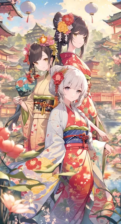 Kimono Beauties and an Edo-like World