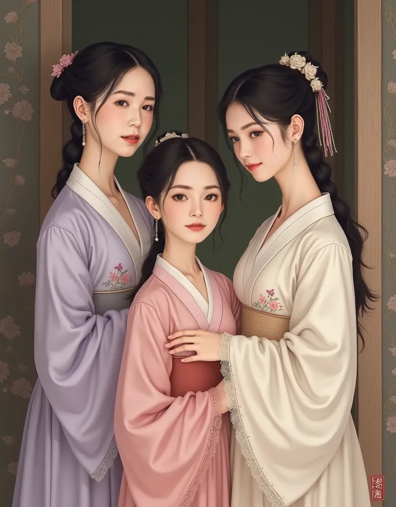 Classical women, aged 18-22
Clothing style: dignified and gentle, often wearing light pink, lavender, and beige. The clothing style is relatively simple, with long sleeves and large hems, matched with belts and small lace embroidery, reflecting a virtuous ...