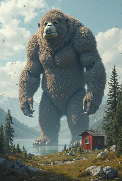 make Sweden animal giant realistic image 9:16 resolution