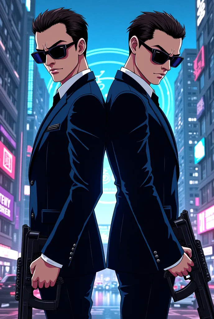 Men in Black anime version