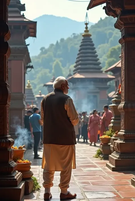 Narendra Modi in mahakubh