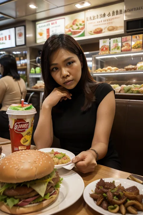 Globalization brought a major impact on the diet of Indonesians, especially in big cities like Jakarta, where fast food and international products increasingly dominate daily life, while traditional food began to shift.