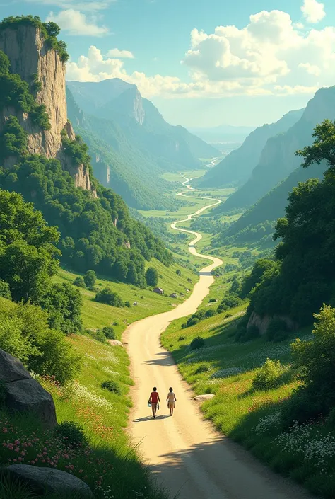 Beautiful street views on the Infinity Trail

