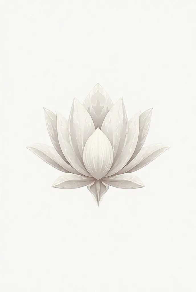 Create a PROFESSIONAL architectural logo with a lotus flower 