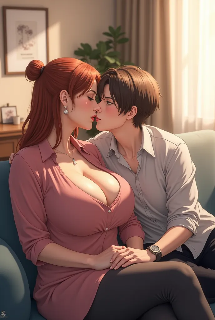  source_anime,mature classy eldery thick female stepmother and adult male stepson seated on the sofa side by side


The mature eldery stepmom allow her stepson to grab her chest
The skinny 18yo shy male stepson grab the chest of the female stepmom

2people...