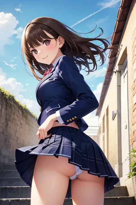 Anegasaki Nene, shiny brown hair, beautiful brown eyes, smiling face, sparkling pupils, (fine grain), highly detailed eyes, highly detailed face, highly detailed eyes,, (masterpiece:1.2, best quality), ((only1 girl)), cowboy shot,



(highest quality、 8k 、...