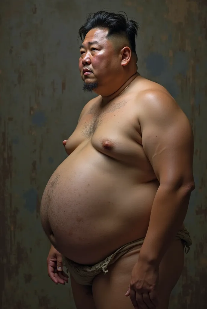 Naked photo of president of North Korea