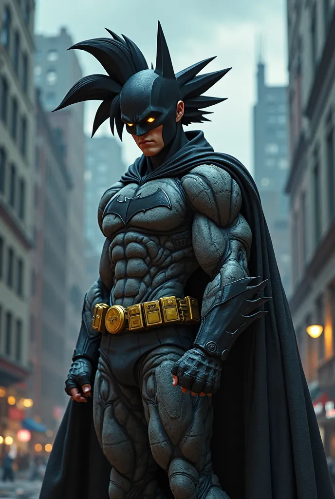 Fusion of Goku and Batman