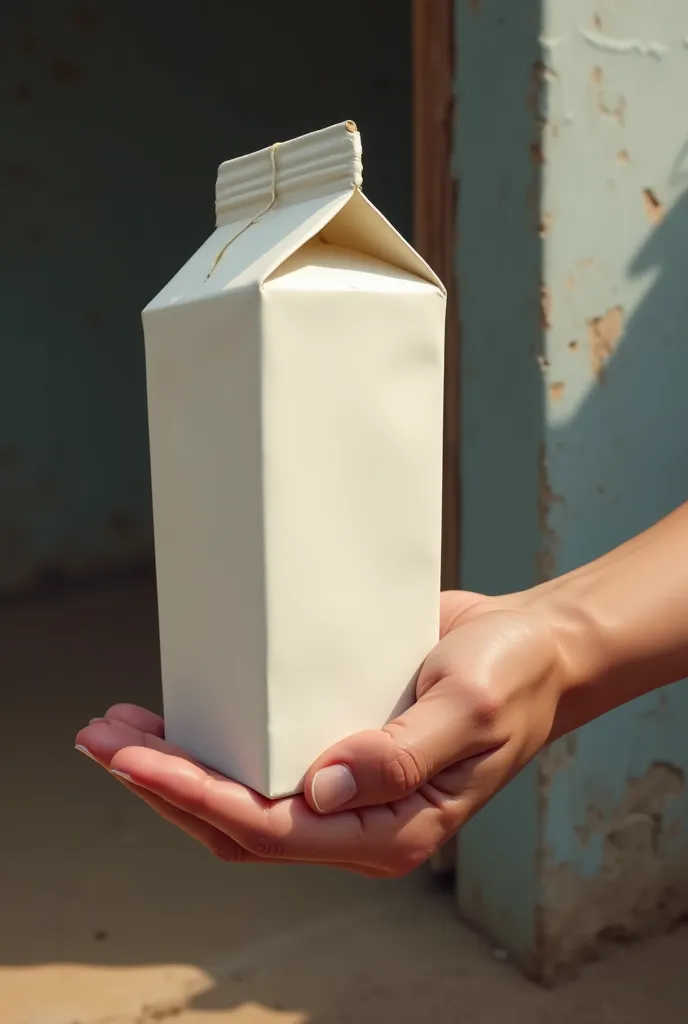 Milk in tretrapack and as a donation 