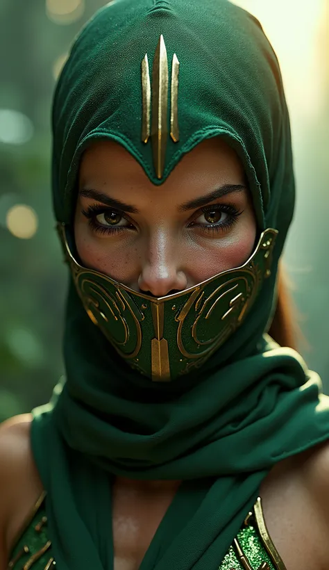 aqui está uma descrição detalhada de **Sandra Bullock witho Jade**, with sua máscara green brilhante e metálica em um estilo **hyper-realistic**, and a equally impressive backdrops:

---

### **Rosto de Sandra Bullock witho Jade (hyper-realistic):**
O rost...