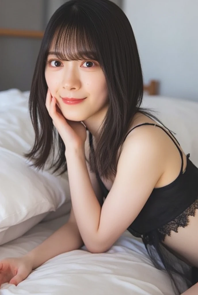 (((top-down configuration:1.4))), (best quality:1.4), (ultra highres:1.2), (photorealistic:1.4), (16k, RAW photo:1.2), (portrait shot:1.3), professional lighting, Japanese goddess, gravure, detailed face and skin texture, detailed eyes, looking at camera, ...