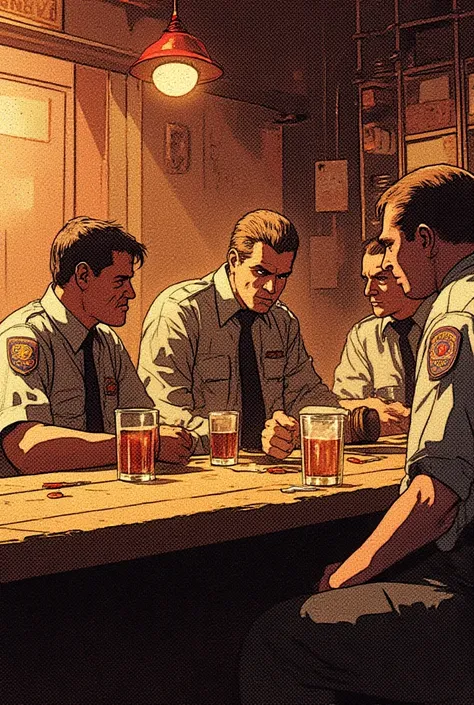 drunk cops in pubs 