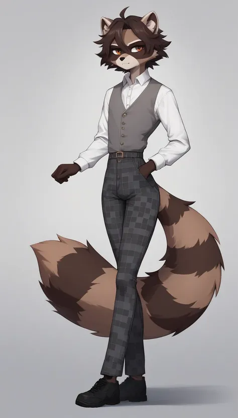     runs away from the mountain High quality ,    Очень подробная иллюстрация    runs away from the mountain High quality,  Super detailed illustration , (Anthro boy fluffy raccoon :1,7),  playful character   , , disheveled thick hair  ,  thin waist,  wide...