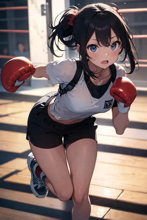 boxing girl
