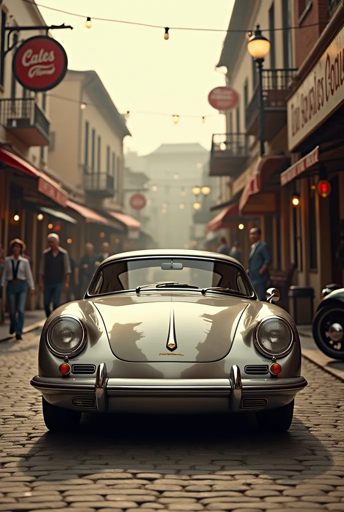 Make it Vintage Retro styled with a new Porsche