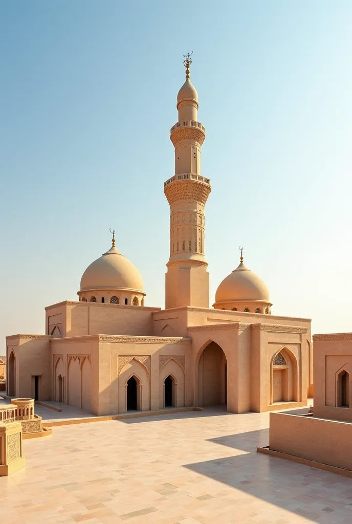 Masjid Quba was established by Prophet Muhammad (ﷺ) in 622 CE during his migration (Hijrah) from Mecca to Medina.

When he arrived at Quba, a small village near Medina, he stayed there for a few days and personally helped in constructing the mosque.
Creat ...