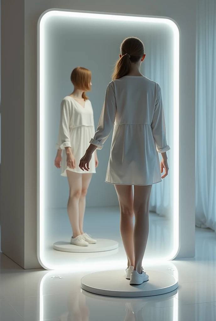 Make it a mirror that tests your clothes and put smart-try technology in the middle