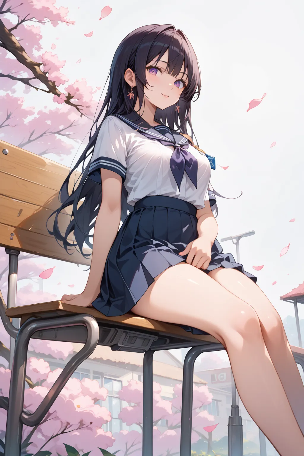 Anime Girl in school uniforms on a bus with their cell phones, best anime 4K konachan wallpaper, Anime Art Wallpaper 4K, Anime Art Wallpaper 8K, Anime Art Wallpaper 4k, pixiv and artstation guweiz , Anime Girl, anime style 4k,   Guweiz on ArtStation Pixiv ...