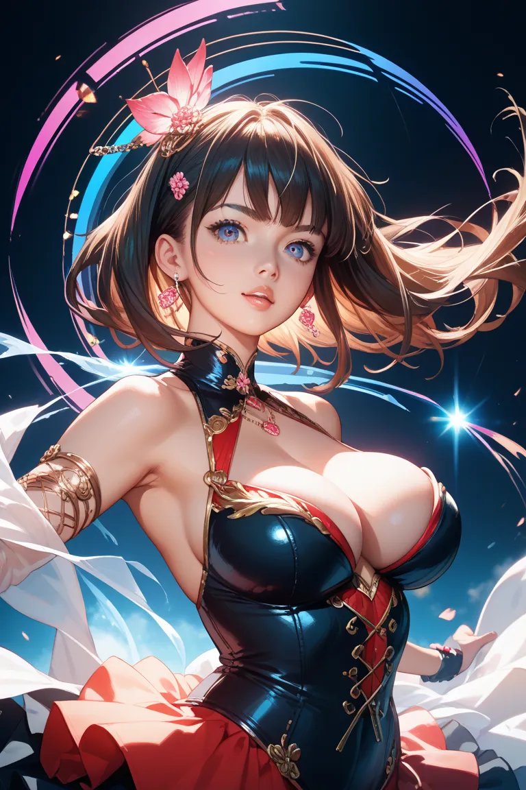 Anime characters with big boobs