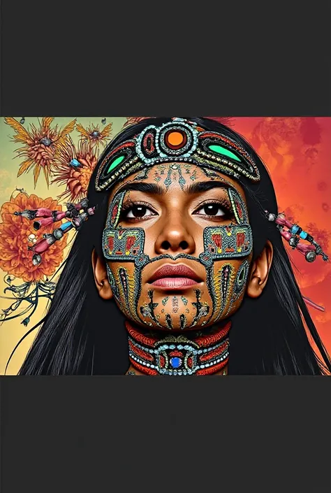 Transform that image into a strong and empowered indigenous woman