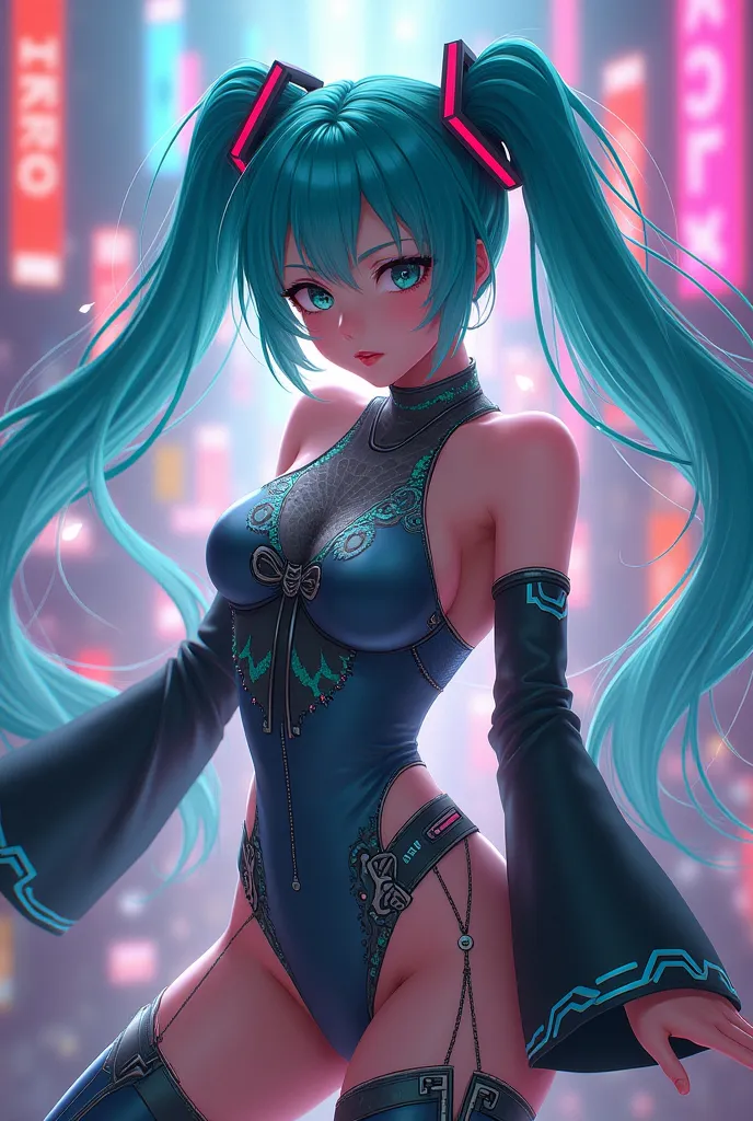 Hatsune Miku boobs 