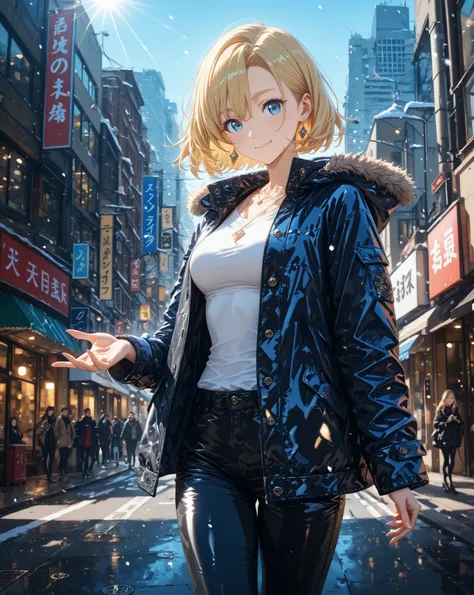 Anime style, super fine illustration, Ultra clear illustration, highly detailed, beautiful detailed, pale tone image, static representation, gentle expression, 8k, super slender fashion model, Ultra beautiful & handsome face, Ultra Cool image, a 23years-ol...