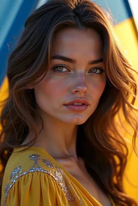 Ukraine sexy margot robbie with brown hair