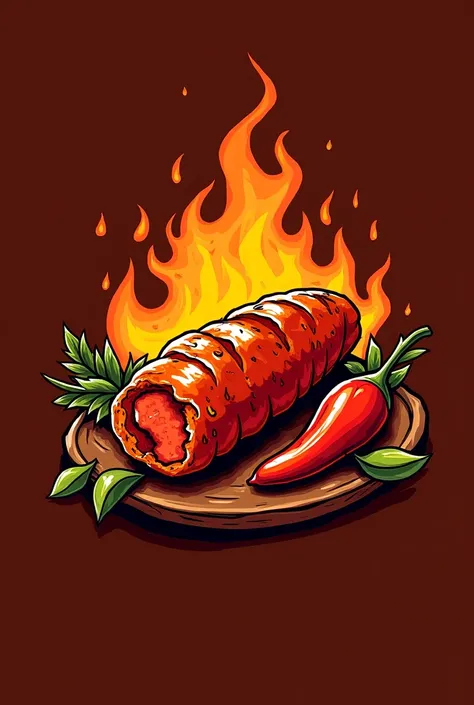 Spicy chicken chorizo logo 
