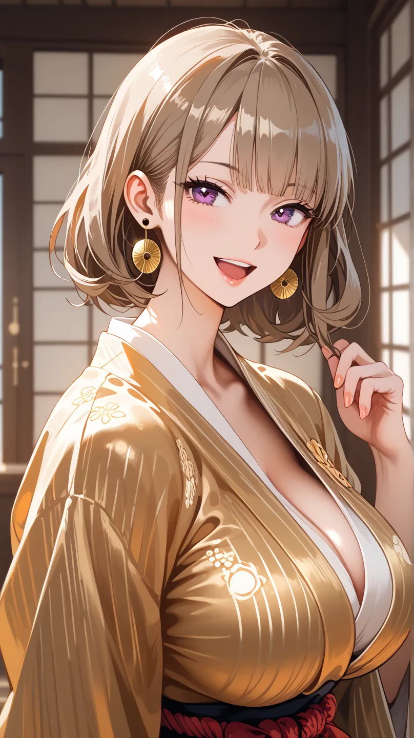  Big breasts,  turn red, seductive smile, bro、open your mouth wide、mouth,  Tall, Suguru wears the appropriate attire, with large round stones, who sometimes covers her left eye. In 2006, Suguru (light brown hair in the anime) eyes and bangs, x} Masqueradin...