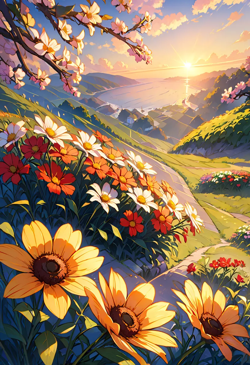 Sunrise Flowers