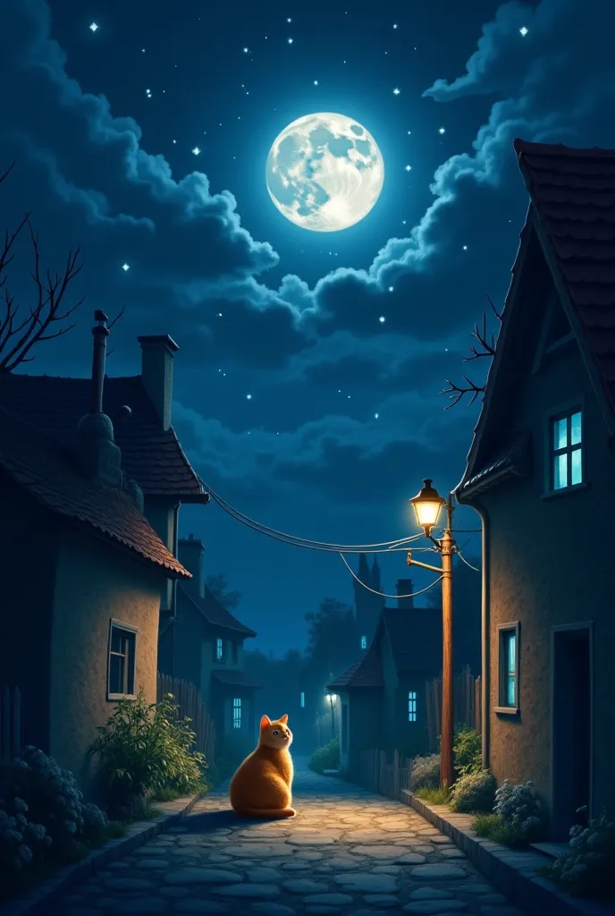 In a quiet, moonlit town where cats are said to possess mysterious powers, a stray tabby named Luna discovers she can communicate with the stars. One night, the stars whisper a warning: a hidden danger threatens her beloved alley and the humans who care fo...