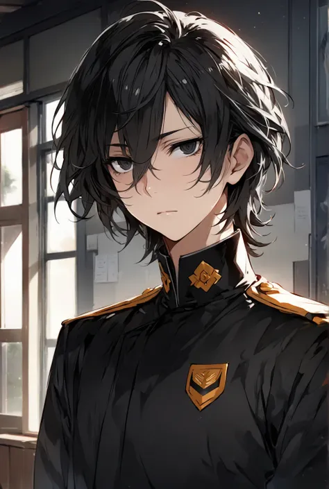 ((Best Quality)), (High Image Quality), ((Detailed Eye Description)), ((masterpiece)), ((Detailed:Face)), ((Handsome)), ((Detailed:eyes)),((perfect male body)), ((Detailed:Clothes)), ((Detailed:Hair)), (Black Hair), (Detailed hair flow) ((Refined Eyes)), E...