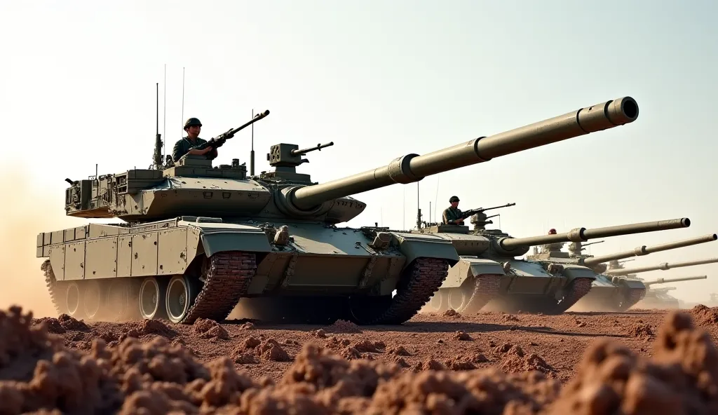 top 5 military tanks in the world based on firepower, armor, mobility, and advanced technology