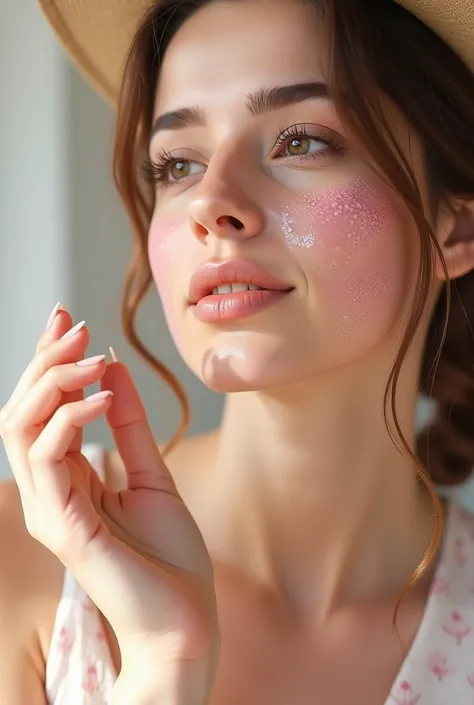 je veux une video sur une entreprise (nom de l'entreprise HiBeauty) de produits cosmetiques (Soins de la peau ;Crèmes anti-âge ,Produits capillaires, maquillages) . je veux une video qui presente ces produits d'une facon creative en donnant une grande impo...