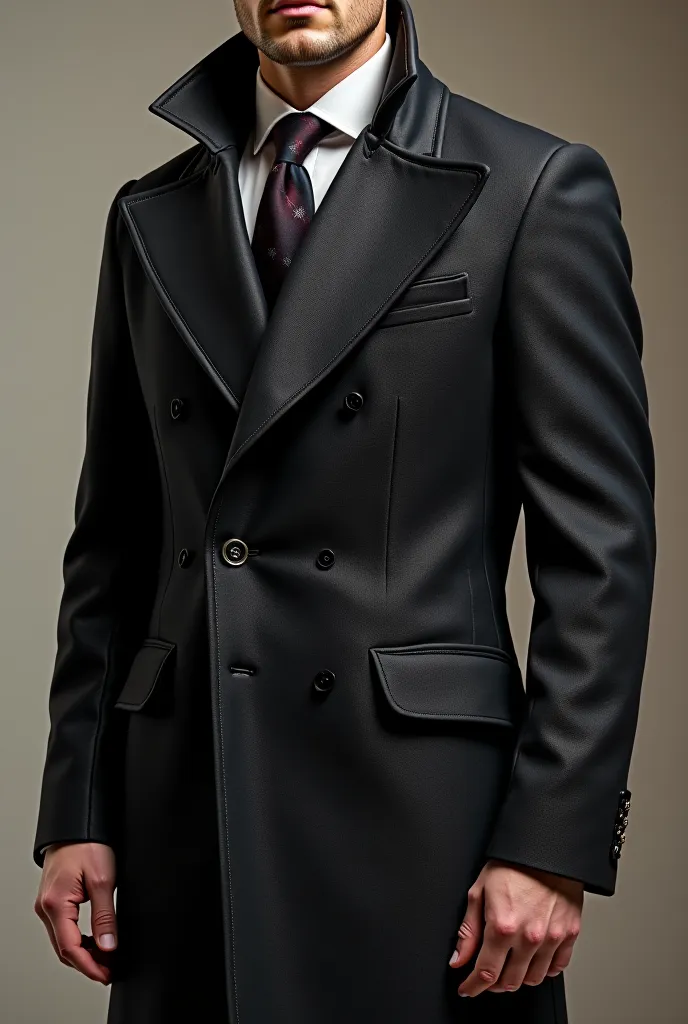 Now add more realistic details of your coat