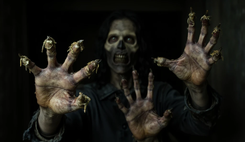 zombie hands horror 4k film cinematografic